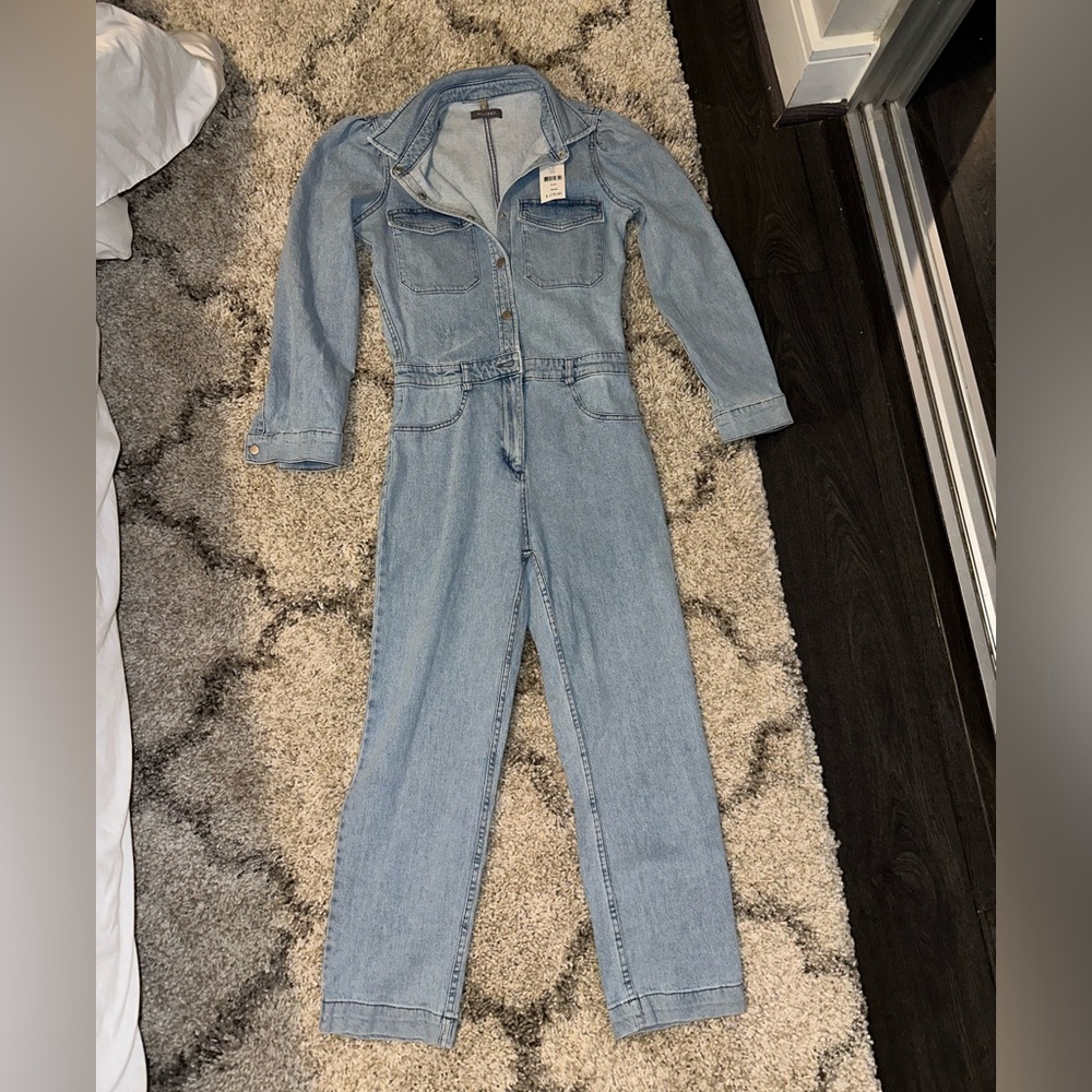 Denim Jumpsuit in Vintage Wash